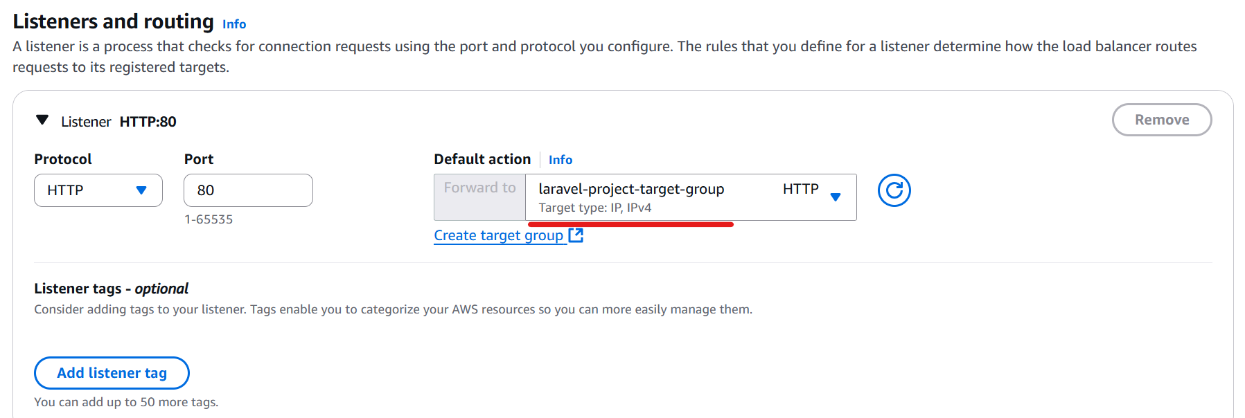 Load balancer creation3