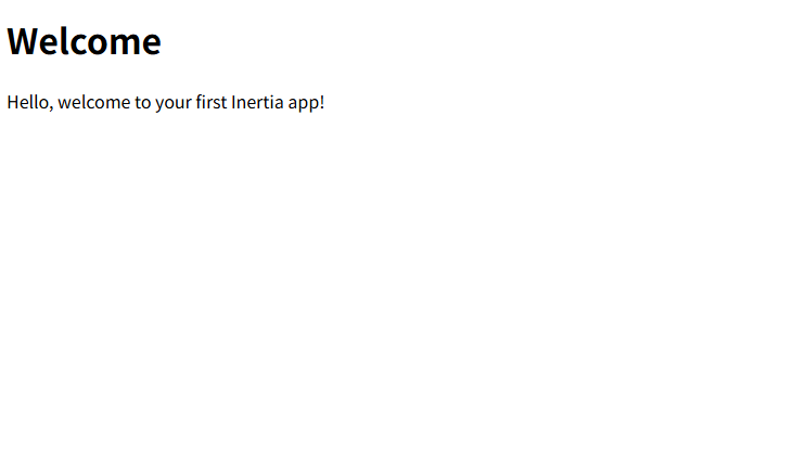 Inertia test page